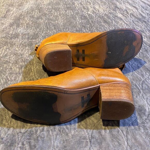 Toms Carpe Diem Booties Size 8.5 Brown - Picture 7 of 8